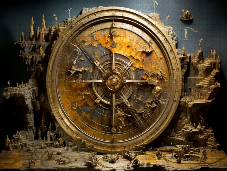 Produktbild: CALVENDO Puzzle Ein Motiv aus dem Kalender Antike Wegweiser | 2000 Teile Lege-Gr&ouml;&szlig;e 90x67cm Foto-Puzzle f&uuml;r gl&uuml;ckliche Stunden