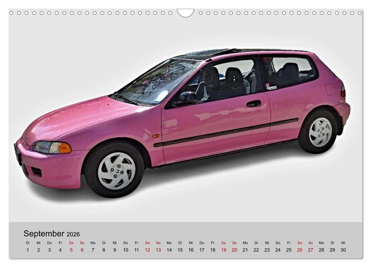 Produktbild: Japanische Oldtimer (Wandkalender 2026 DIN A3 quer), CALVENDO Monatskalender