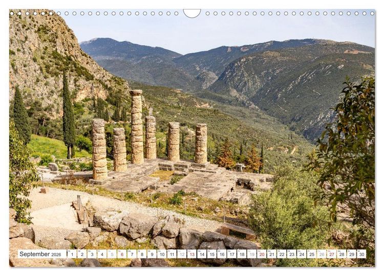 Produktbild: Griechenland (Wandkalender 2026 DIN A3 quer), CALVENDO Monatskalender