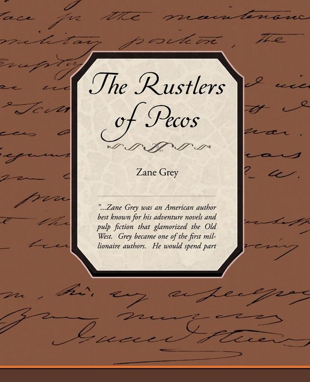 Produktbild: The Rustlers of Pecos County