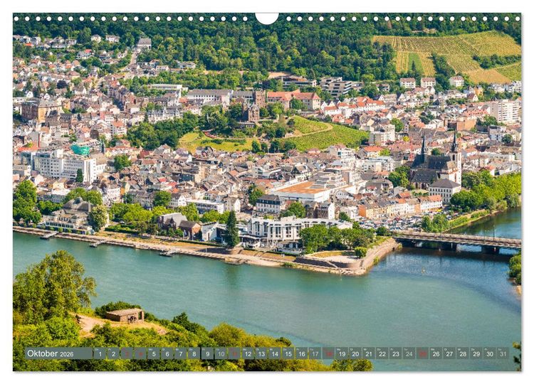 Produktbild: Bingen - Tor zum Mittelrhein (Wandkalender 2026 DIN A3 quer), CALVENDO Monatskalender