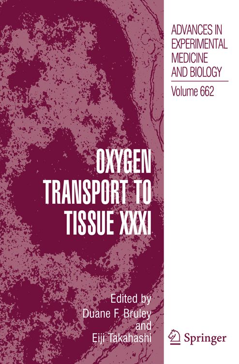 Produktbild: Oxygen Transport to Tissue XXXI
