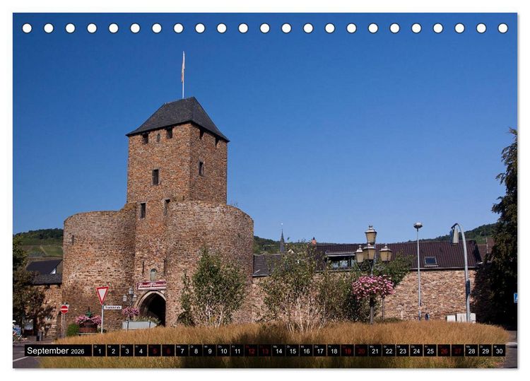 Produktbild: Ahrweiler - Mittelalterflair an der Ahr (Tischkalender 2026 DIN A5 quer), CALVENDO Monatskalender