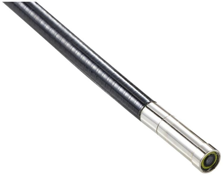 Produktbild: VOLTCRAFT 1000T 1m rigid (LF) Endoskop-Sonde Sonden-&Oslash; 5.5mm 1m LED-Beleuchtung, Wasserdicht