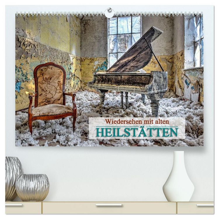 Produktbild: Wiedersehen mit alten Heilst&auml;tten (hochwertiger Premium Wandkalender 2026 DIN A2 quer), Kunstdruck in Hochglanz