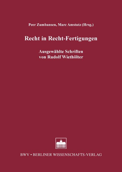 Produktbild: Recht in Recht-Fertigungen