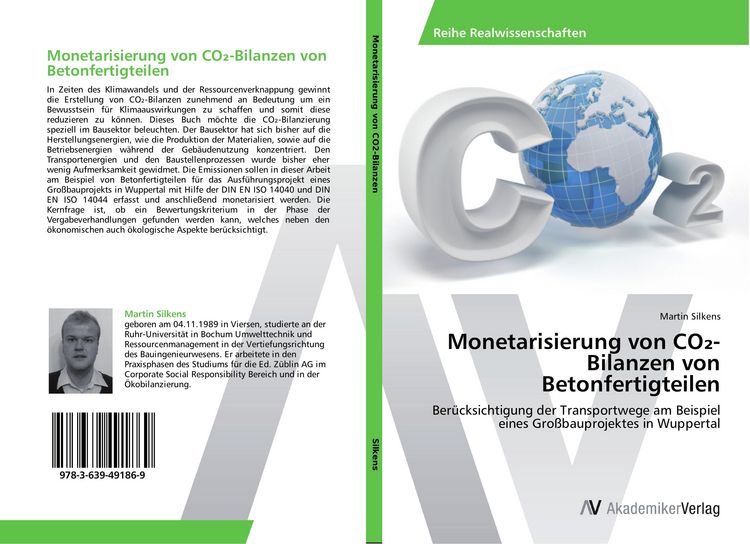 Produktbild: Monetarisierung von CO&iquest;-Bilanzen von Betonfertigteilen