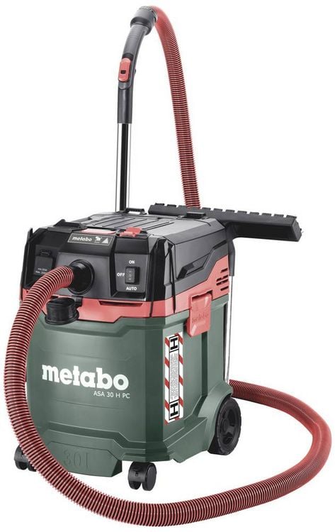 Produktbild: Metabo ASA 30 H PC 602088000 Nass-/Trockensauger 1er Set 1200 W 30 l Staubklasse H zertifiziert, antistatisch