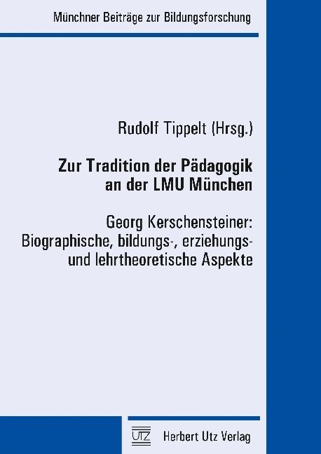 Produktbild: Zur Tradition der P&auml;dagogik an der LMU M&uuml;nchen