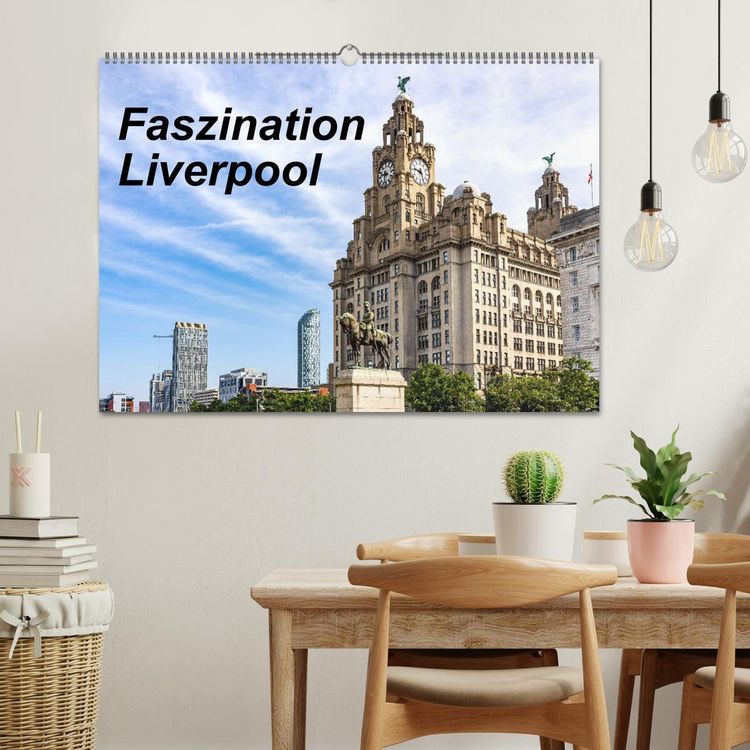 Produktbild: Faszination Liverpool (Wandkalender 2026 DIN A2 quer), CALVENDO Monatskalender