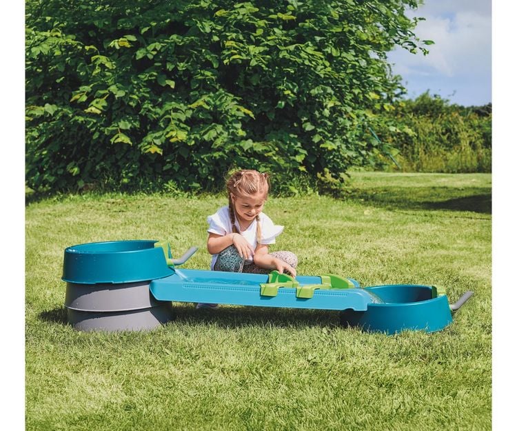 Produktbild: AquaPlay 1580 - Mudway Run Matschbahn, L:135cm, Wasserbahn+Sandspielsystem