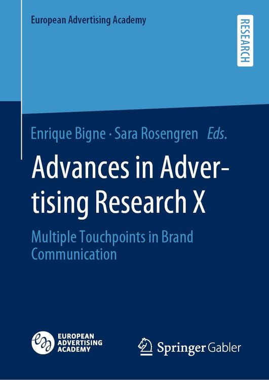 Produktbild: Advances in Advertising Research X