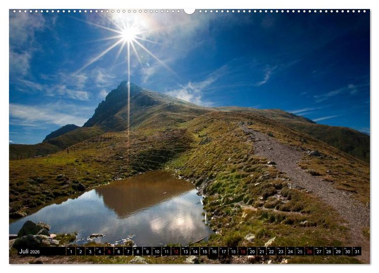 Produktbild: In den Lungau einig`schaut (Wandkalender 2026 DIN A2 quer), CALVENDO Monatskalender