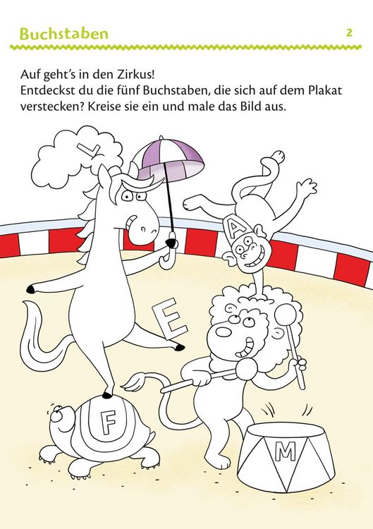 Produktbild: R&auml;tseln f&uuml;r Kita-Kinder: Mein bunter Kindergarten-Block: Malspiele und R&auml;tsel