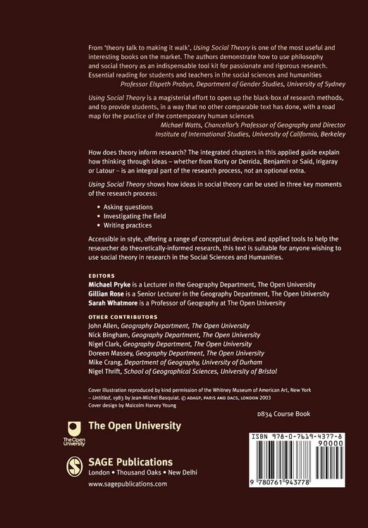 Produktbild: Using Social Theory