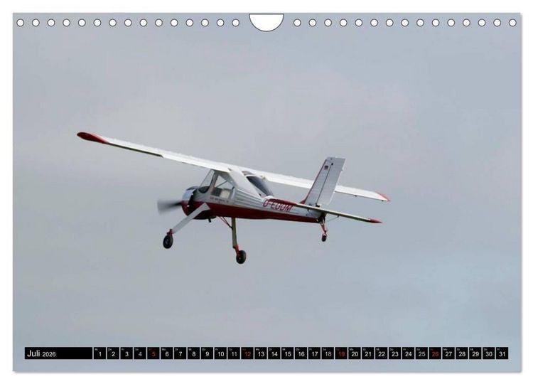 Produktbild: Modellflugzeuge &uuml;ber Friedrichshafen (Wandkalender 2026 DIN A4 quer), CALVENDO Monatskalender