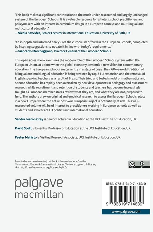 Produktbild: Curriculum Reform in the European Schools