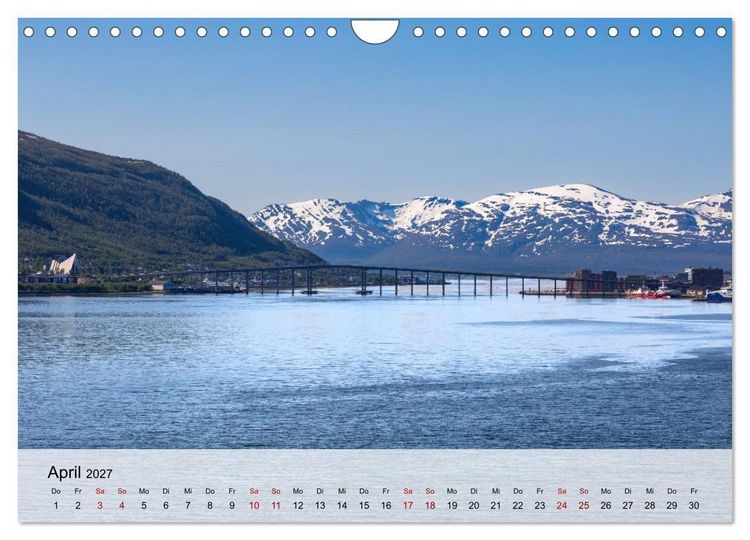 Produktbild: Norwegen Wo die Natur Geschichten erz&auml;hlt (Wandkalender 2027 DIN A4 quer), CALVENDO Monatskalender