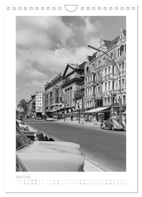Produktbild: Der Kurf&uuml;rstendamm - Faszination Boulevard (Wandkalender 2026 DIN A4 hoch), CALVENDO Monatskalender