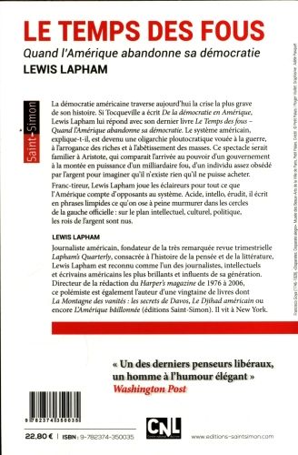 Produktbild: Le temps des fous