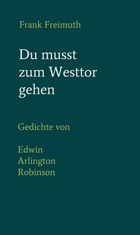 Produktbild: Du musst zum Westtor gehen