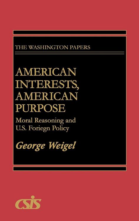 Produktbild: American Interests, American Purpose