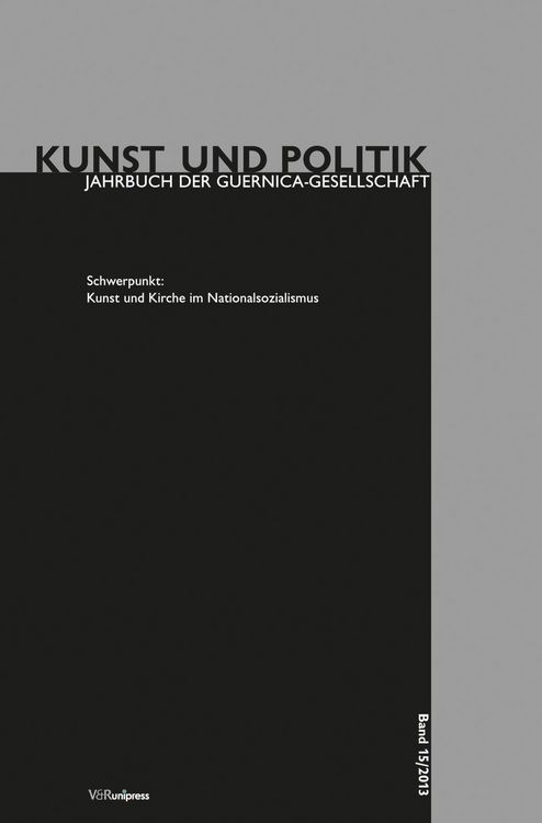 Produktbild: Kunst und Kirche im Nationalsozialismus