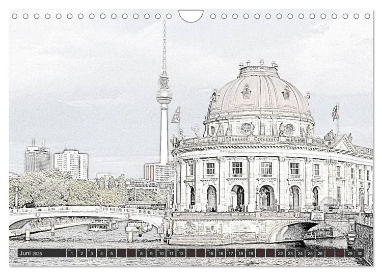 Produktbild: MAL-TOUR Deutschland (Wandkalender 2026 DIN A4 quer), CALVENDO Monatskalender