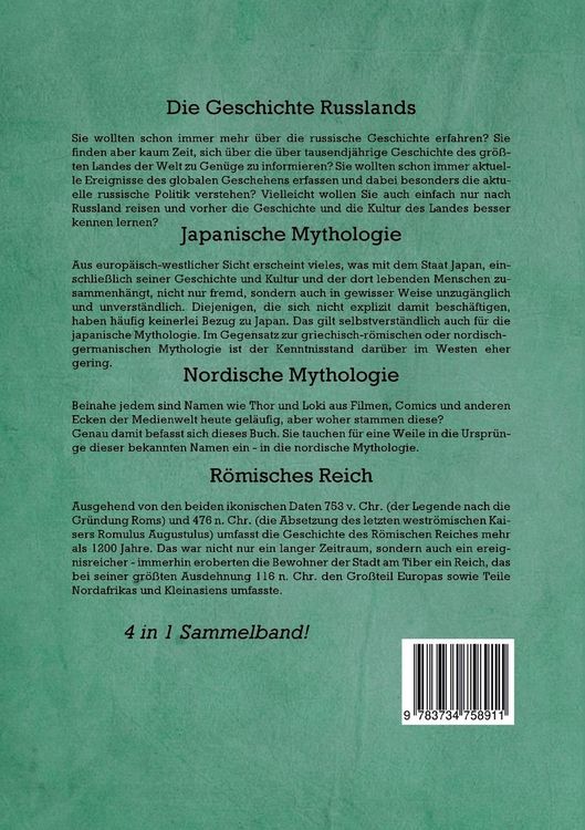 Produktbild: Allgemeinwissen L&auml;nder & Mythen - 4 in 1 Sammelband