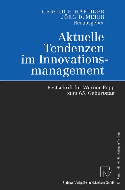 Produktbild: Aktuelle Tendenzen im Innovationsmanagement