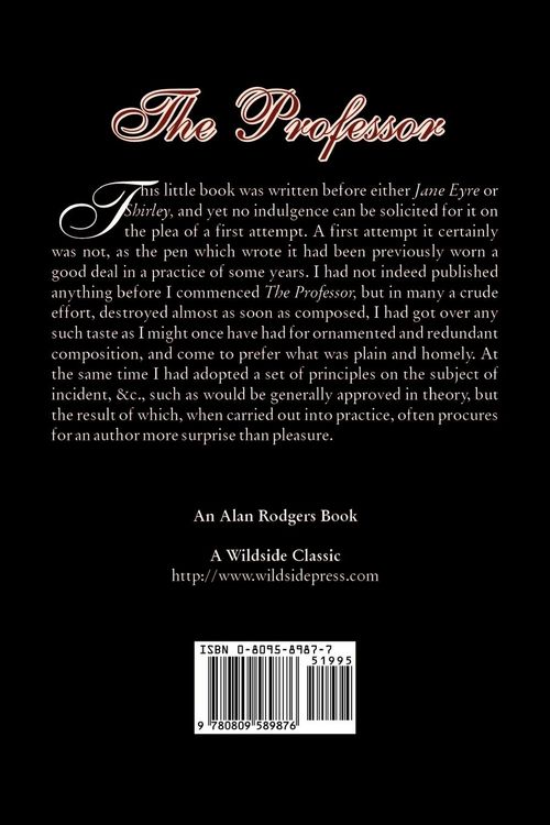 Produktbild: The Professor by Charlotte Bronte, Fiction