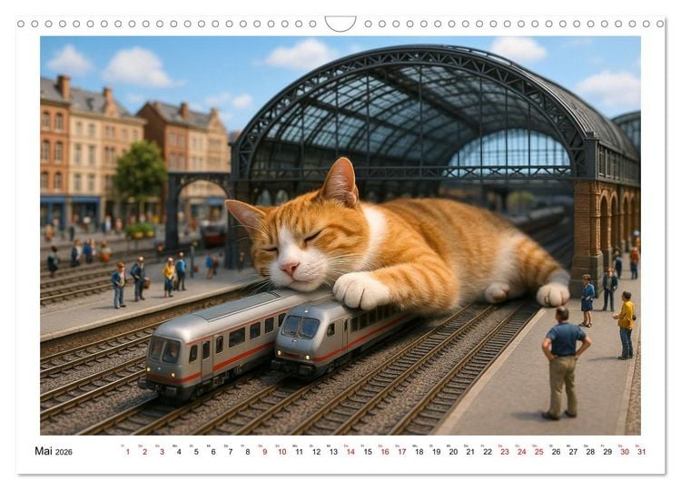 Produktbild: Katzen Weltherrschaft (Wandkalender 2026 DIN A3 quer), CALVENDO Monatskalender