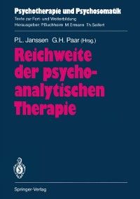 Produktbild: Reichweite der psychoanalytischen Therapie