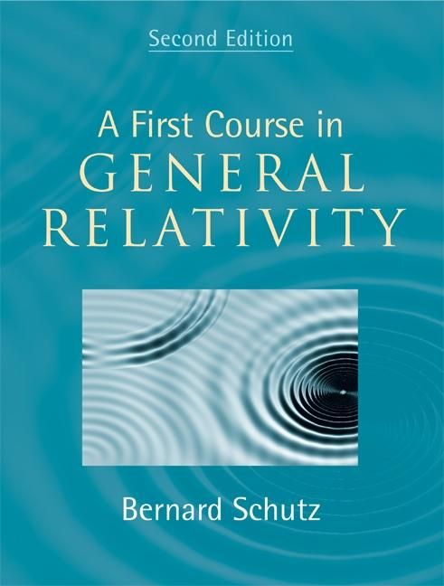 Produktbild: First Course in General Relativity