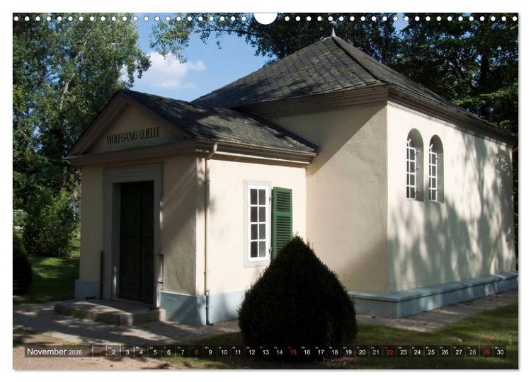 Produktbild: Bad Pyrmont - eine Kurstadt mit Flair (Wandkalender 2026 DIN A3 quer), CALVENDO Monatskalender