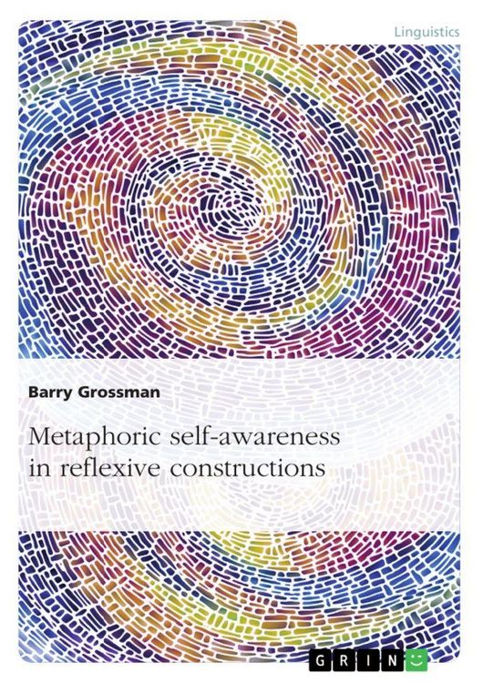Produktbild: Metaphoric self-awareness in reflexive constructions
