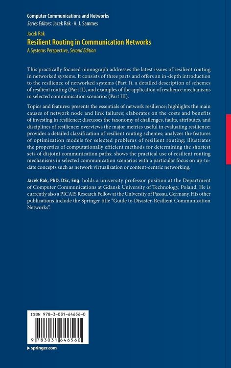 Produktbild: Resilient Routing in Communication Networks
