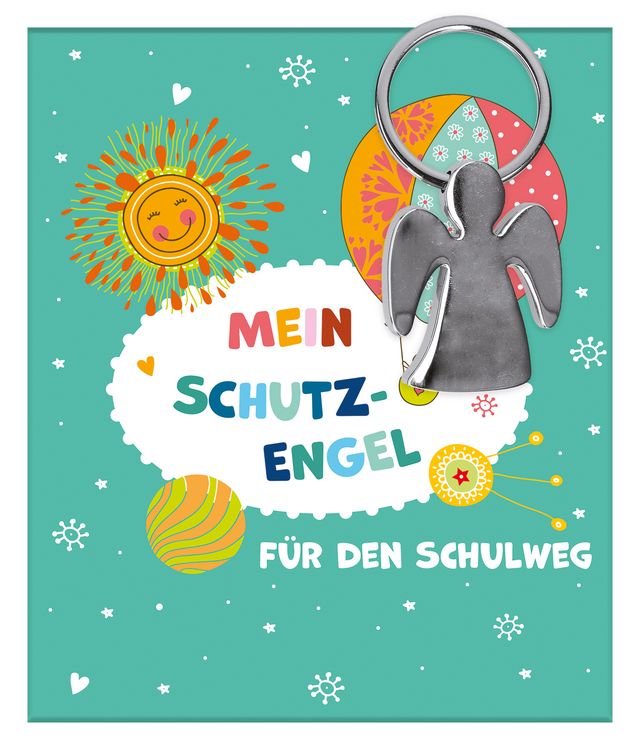 Produktbild: Schl&uuml;sselanh&auml;nger - Mein Schutzengel f&uuml;r den Schulweg