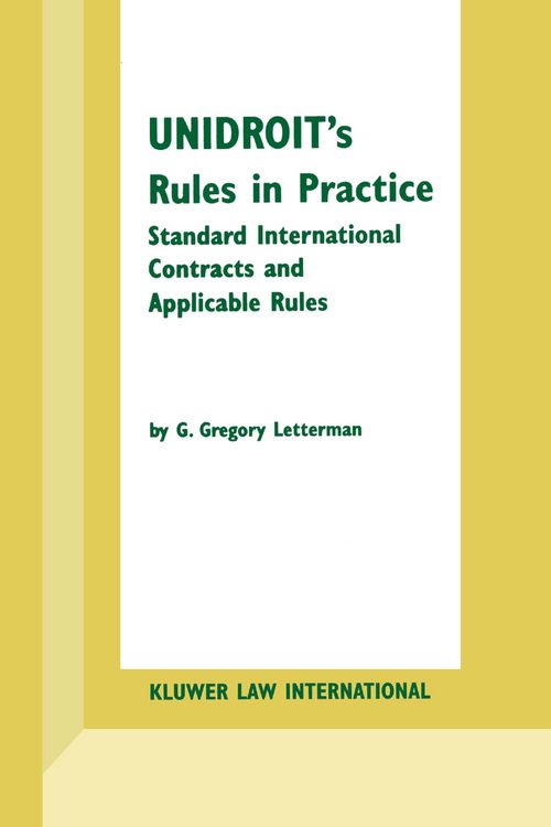 Produktbild: UNIDROIT's Rules in Practice