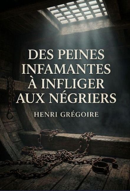 Produktbild: Des peines infamantes &agrave; infliger aux n&eacute;griers