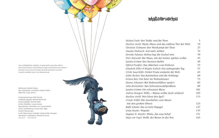 Produktbild: Das Vorlesebuch von kleinen starken Tieren