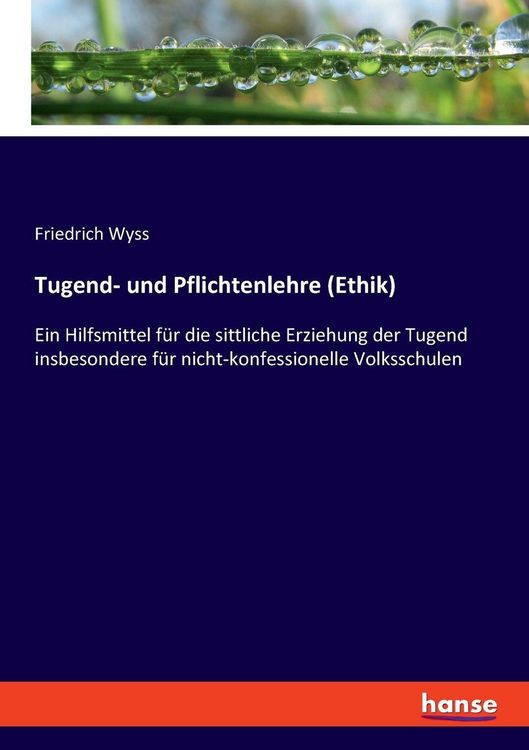 Produktbild: Tugend- und Pflichtenlehre (Ethik)