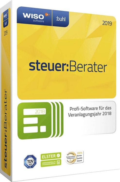 Produktbild: WISO steuer:Berater 2019