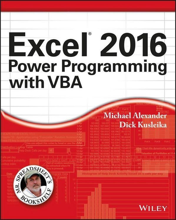 Produktbild: Excel 2016 Power Programming with VBA