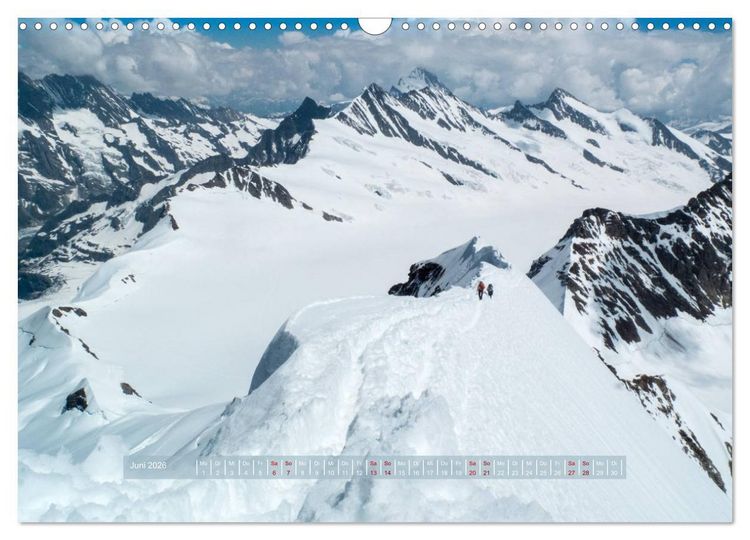 Produktbild: H&ouml;hepunkte unserer Alpen - Bergweh &reg; (Wandkalender 2026 DIN A3 quer), CALVENDO Monatskalender