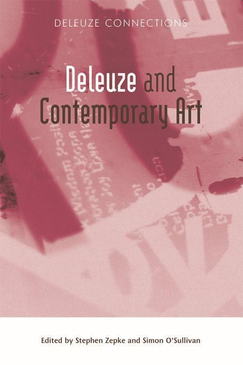 Produktbild: Deleuze and Contemporary Art