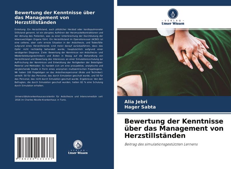 Produktbild: Bewertung der Kenntnisse &uuml;ber das Management von Herzstillst&auml;nden