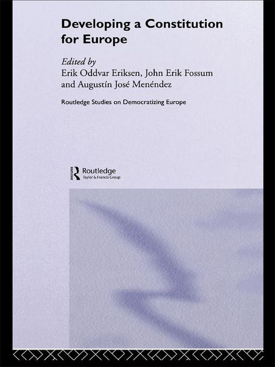 Produktbild: Developing a Constitution for Europe