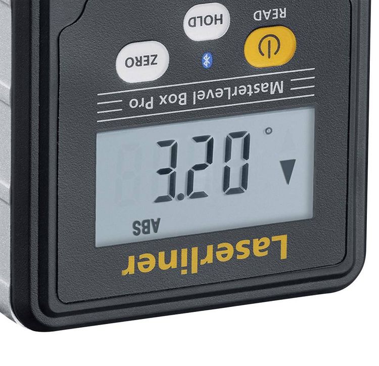 Produktbild: Laserliner MasterLevel Box Pro (BLE) 081.262A Digitale Wasserwaage 28mm 360&deg;
