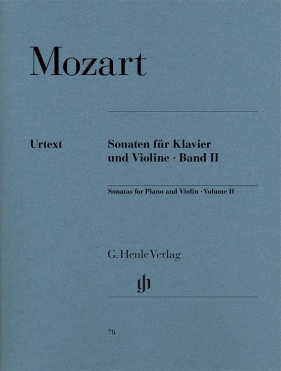 Produktbild: Wolfgang Amadeus Mozart - Violinsonaten, Band II